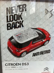 Citroën DS3 ad in Spain